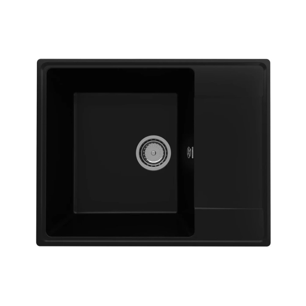 Кухонная мойка Ulgran Quartz Prima 605-07, уголь арт. 184786