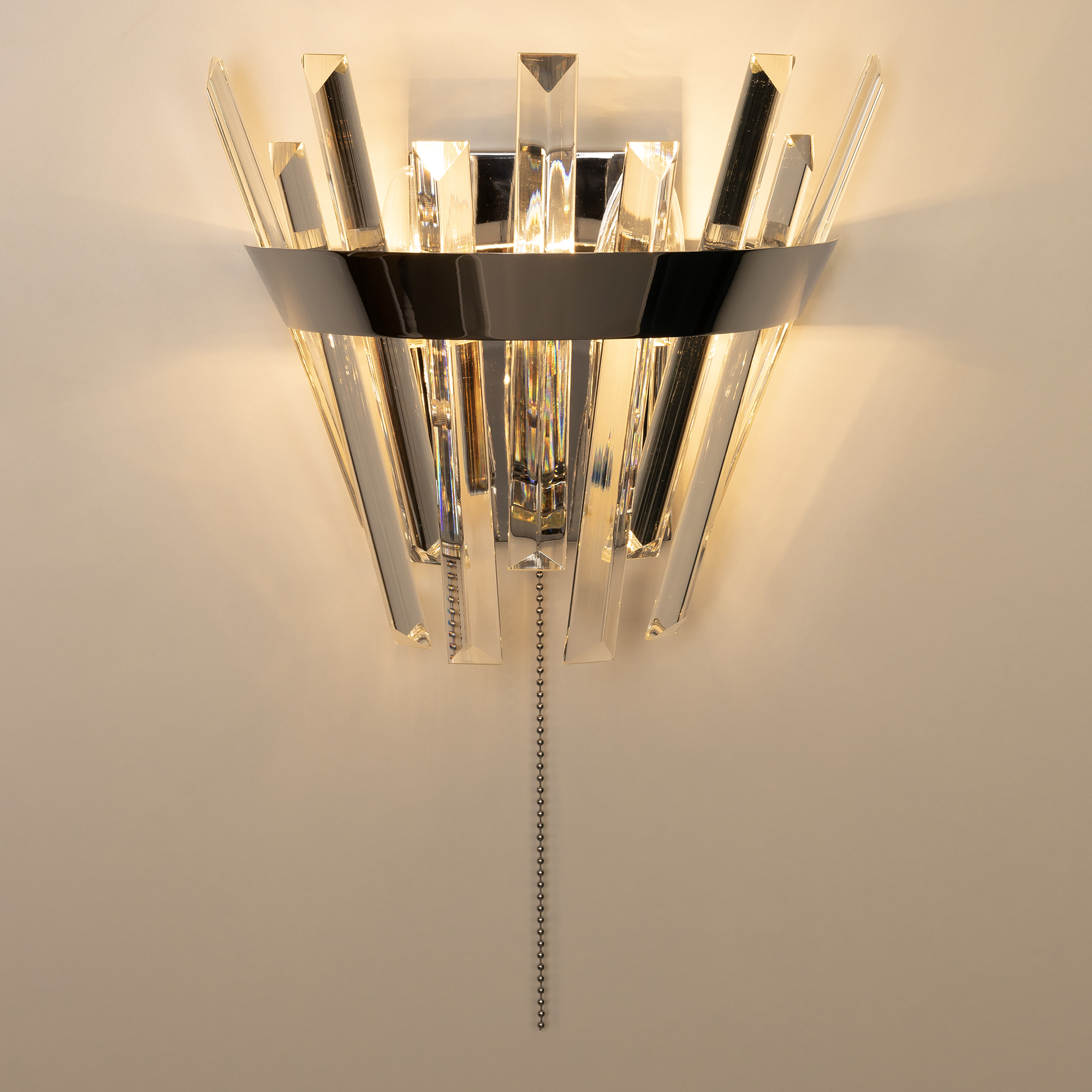 Citilux Вестерос CL307310 Бра хрустальное с выключателем Хром арт. 89226