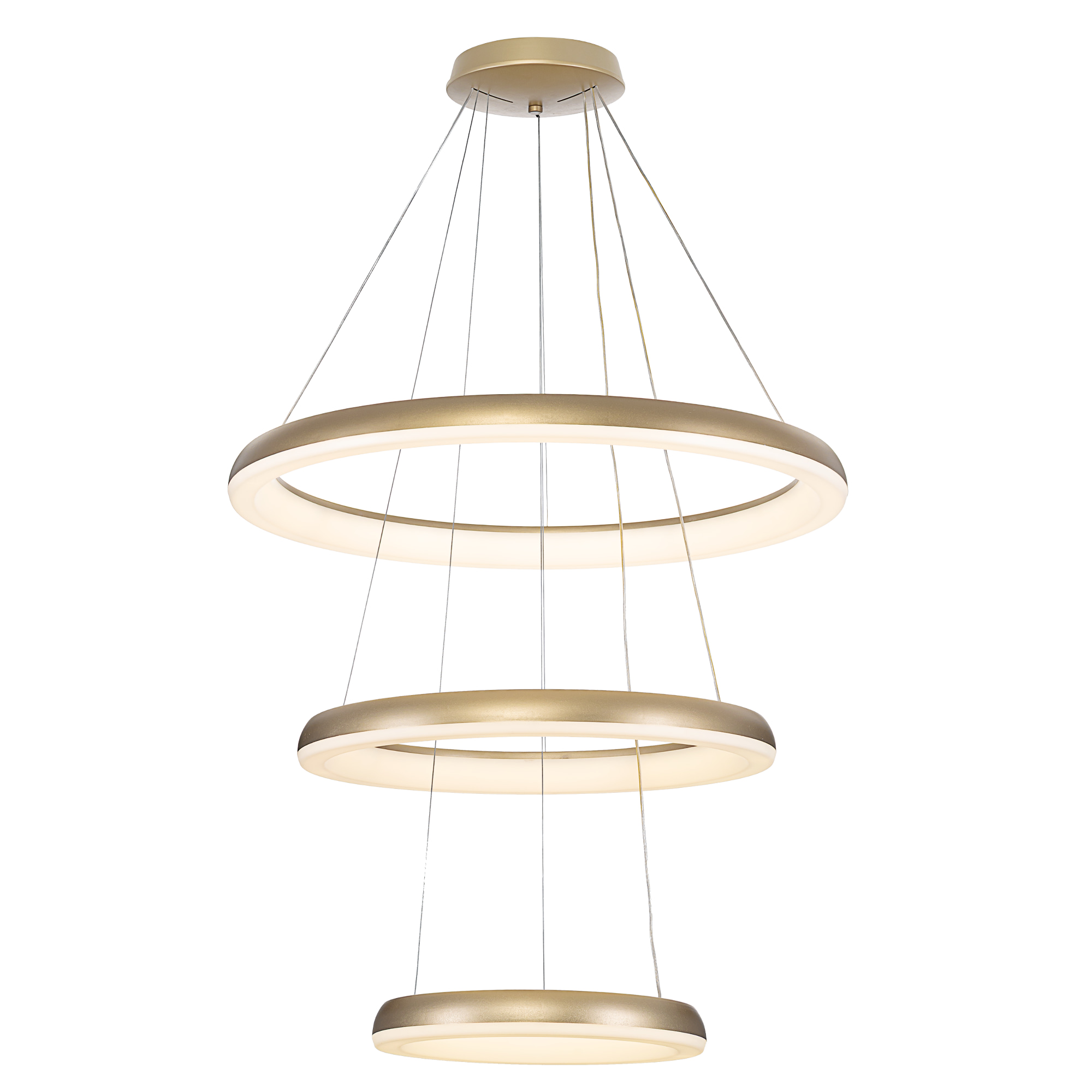 Citilux Юпитер Смарт CL730A152S Умная подвесная люстра Золото арт. 89756