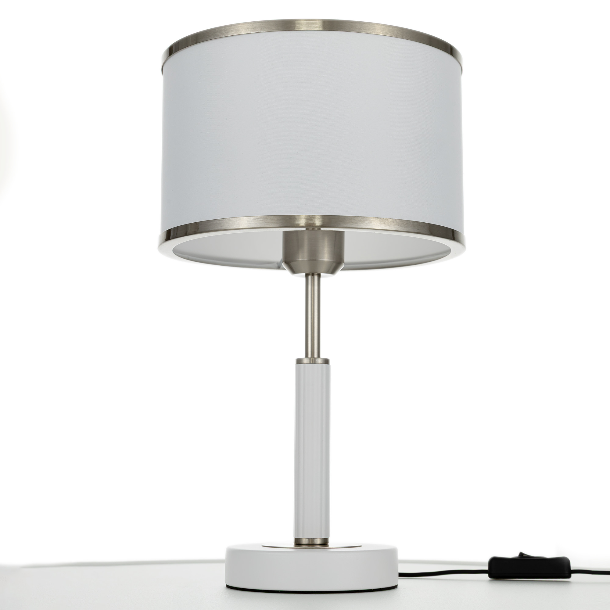 Citilux ALTON CL421812 Настольная лампа с абажуром Белая арт. 89532
