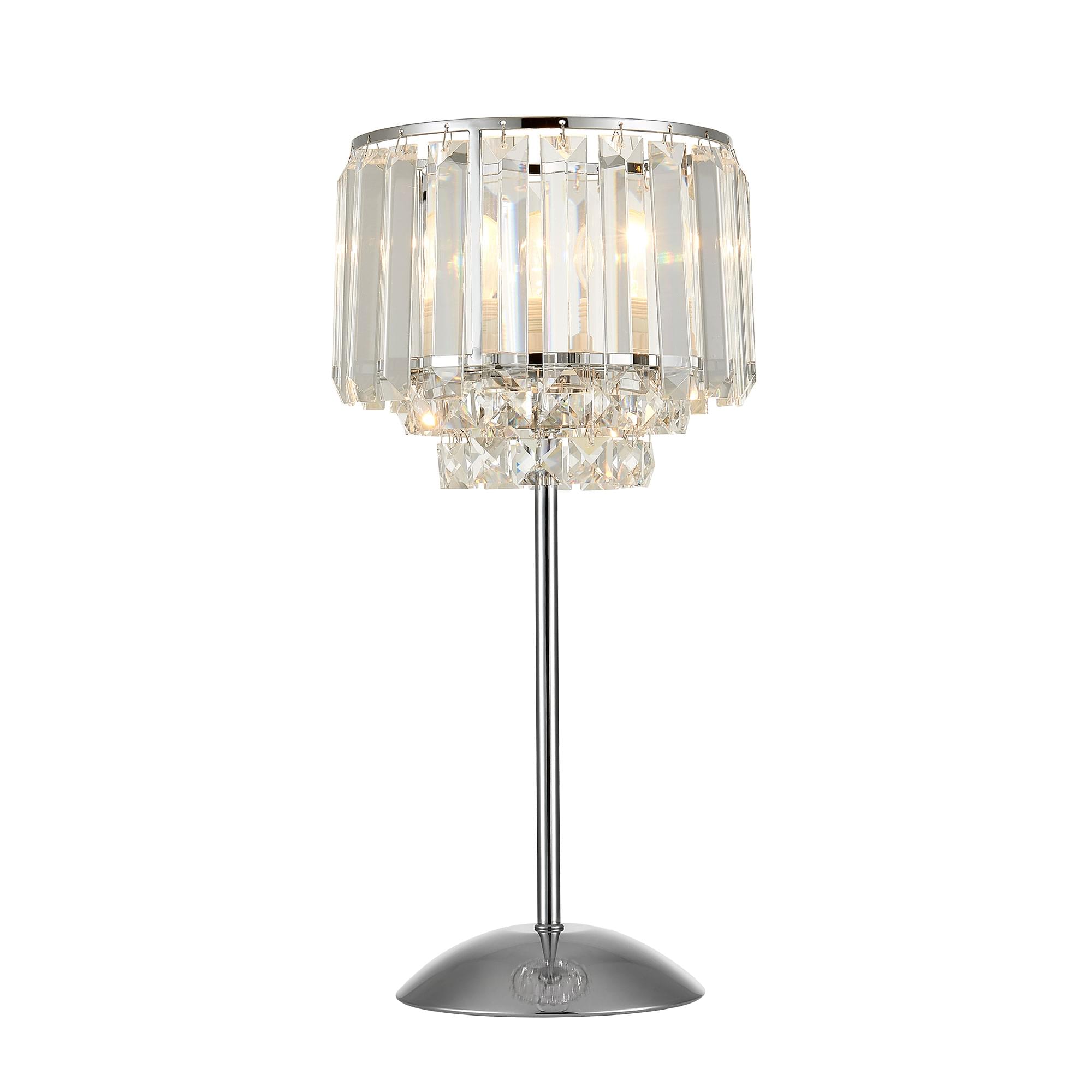 Citilux Синди CL330811 Настольная лампа хрустальная Хром арт. 88011