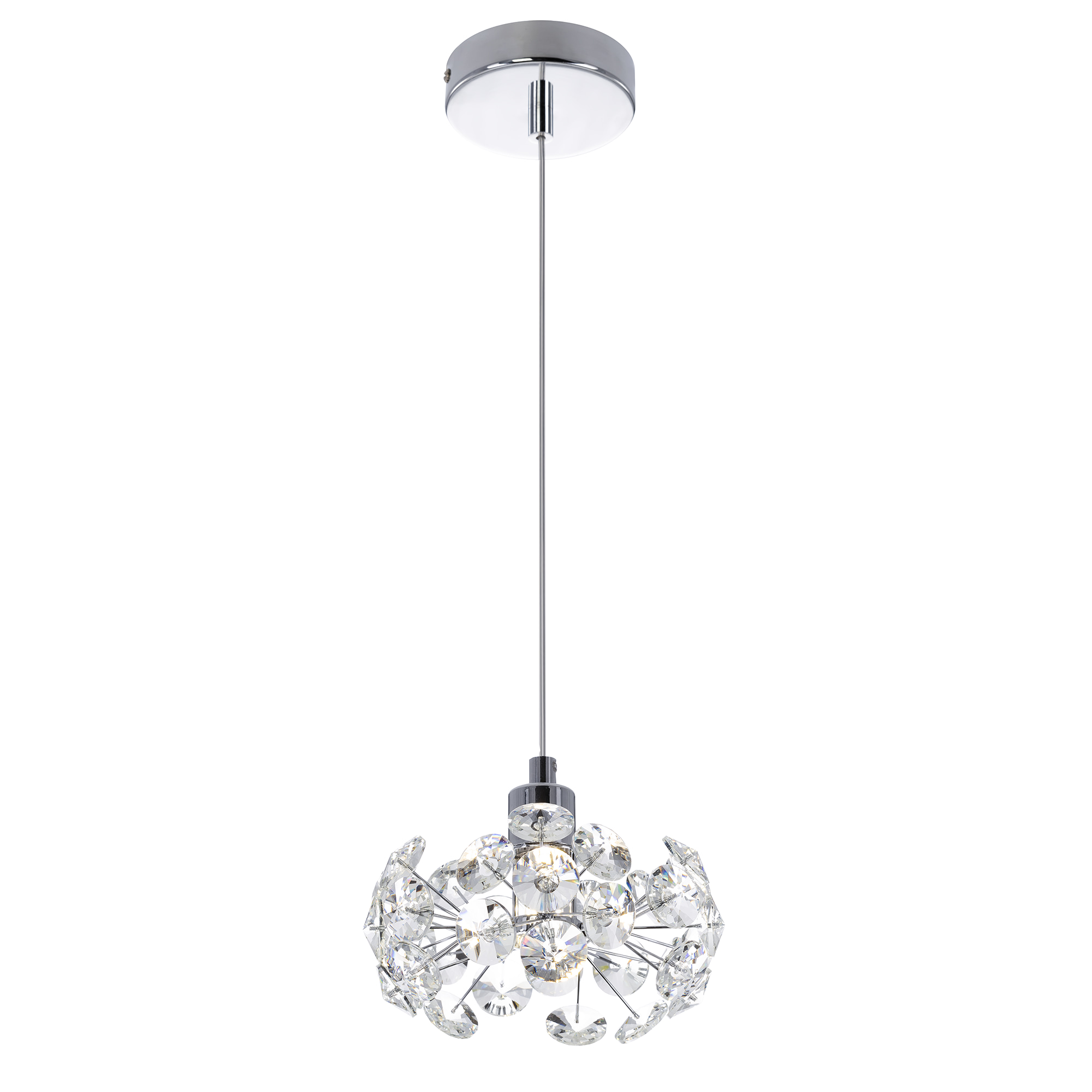 Eletto Betsy EL322P01.1 Хрустальный подвесной светильник Хром арт. 89478
