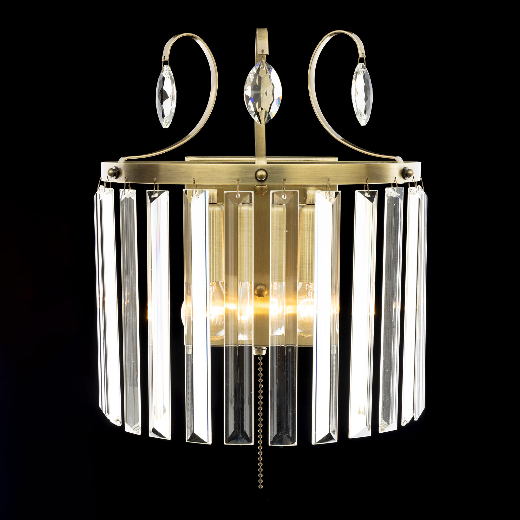 Citilux Инга CL335323 Бра хрустальное с выключателем Бронза арт. 88934