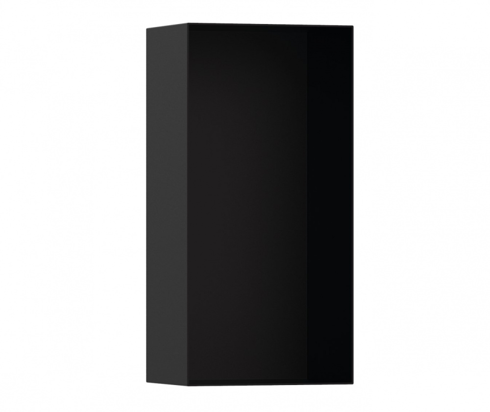 HANSGROHE XtraStoris Minimalisl Настенный короб с открытой рамой, 30х15х10 см, Matt Black арт. 31646