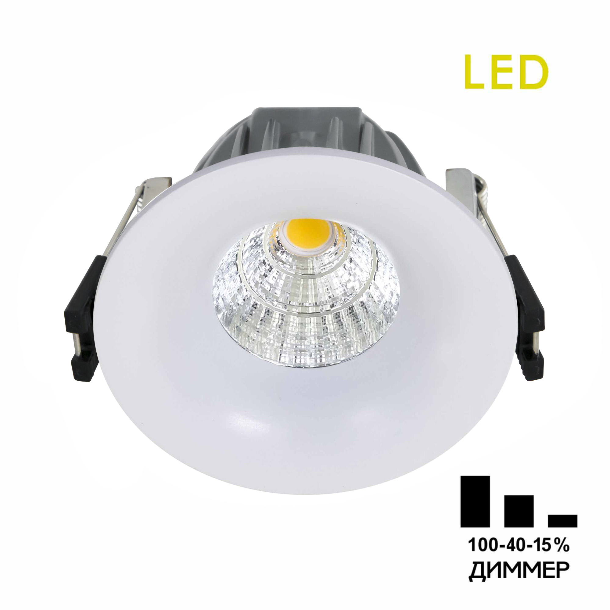 Citilux Гамма CLD004NW0 LED Встраиваемый светильник с диммером арт. 88728