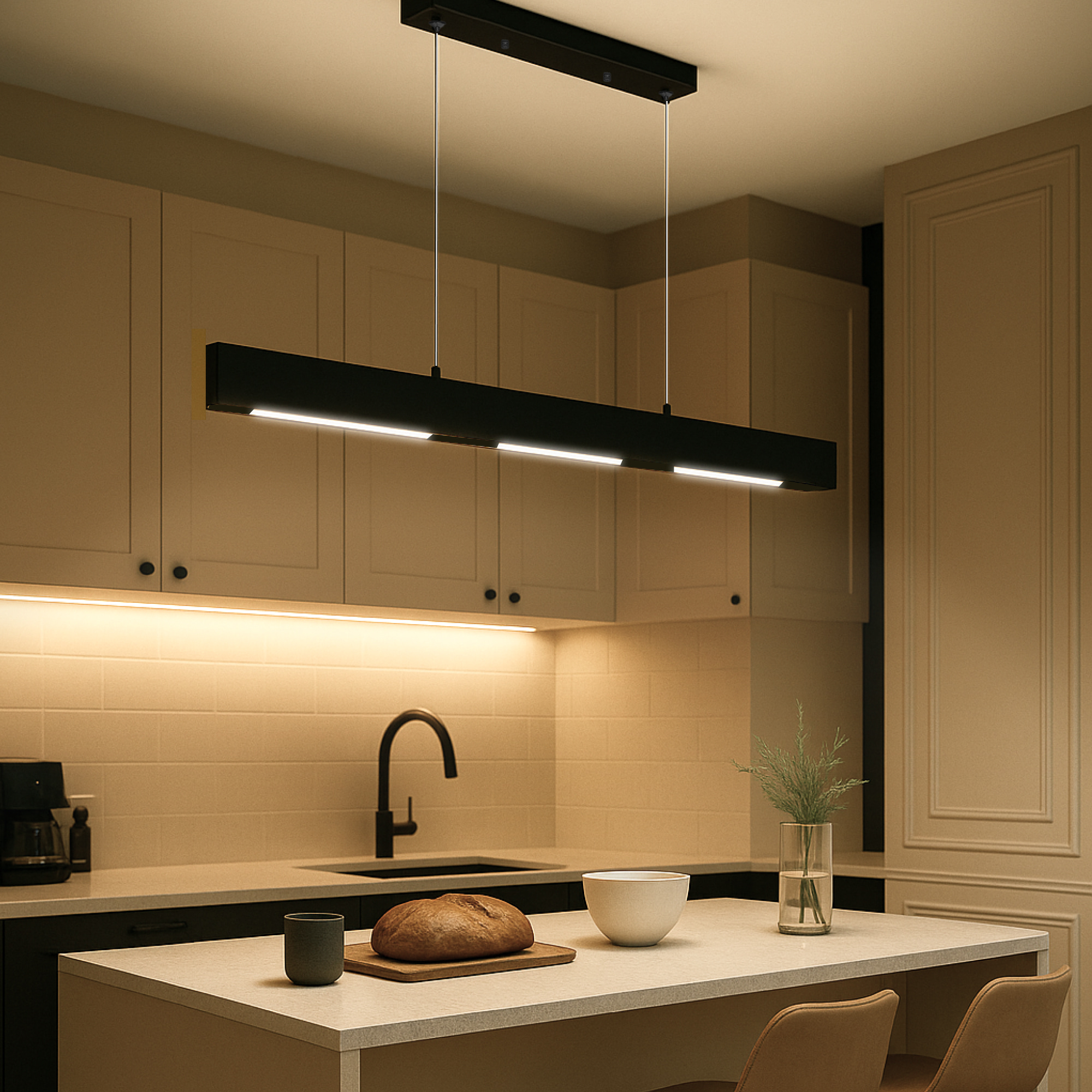 Citilux EDGE CL720031N LED Подвесной светильник Чёрный арт. 89541