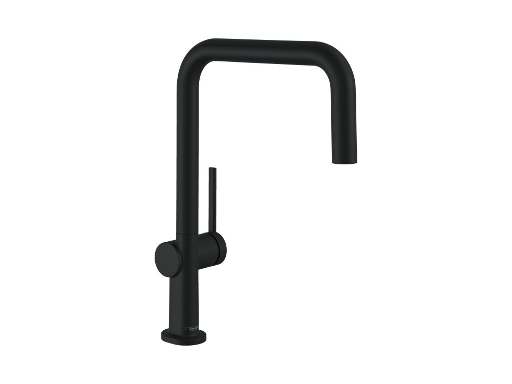 HANSGROHE Talis M54 Кухонный смеситель однорычажный, U 220, Eco, 1jet, матовый черный арт. 40343