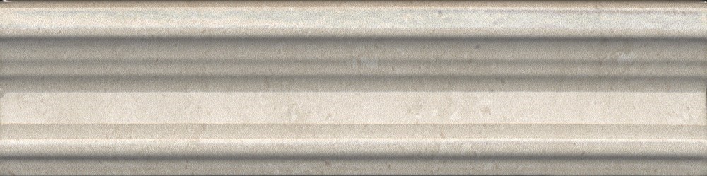 BLB051 Бордюр Багет Туф бежевый светлый глянцевый 20х5 20x5x19 арт. 117681