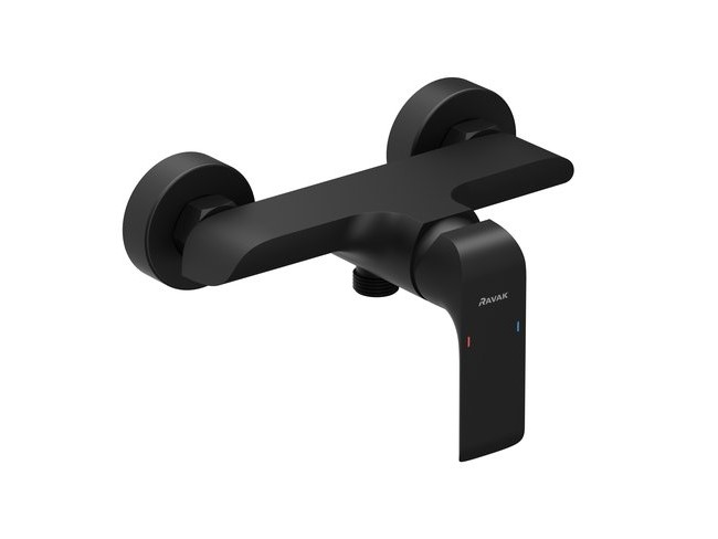 RAVAK FLAT FL 032.20/150 Смеситель для душа без гарнитуры, черный матовый арт. 38653