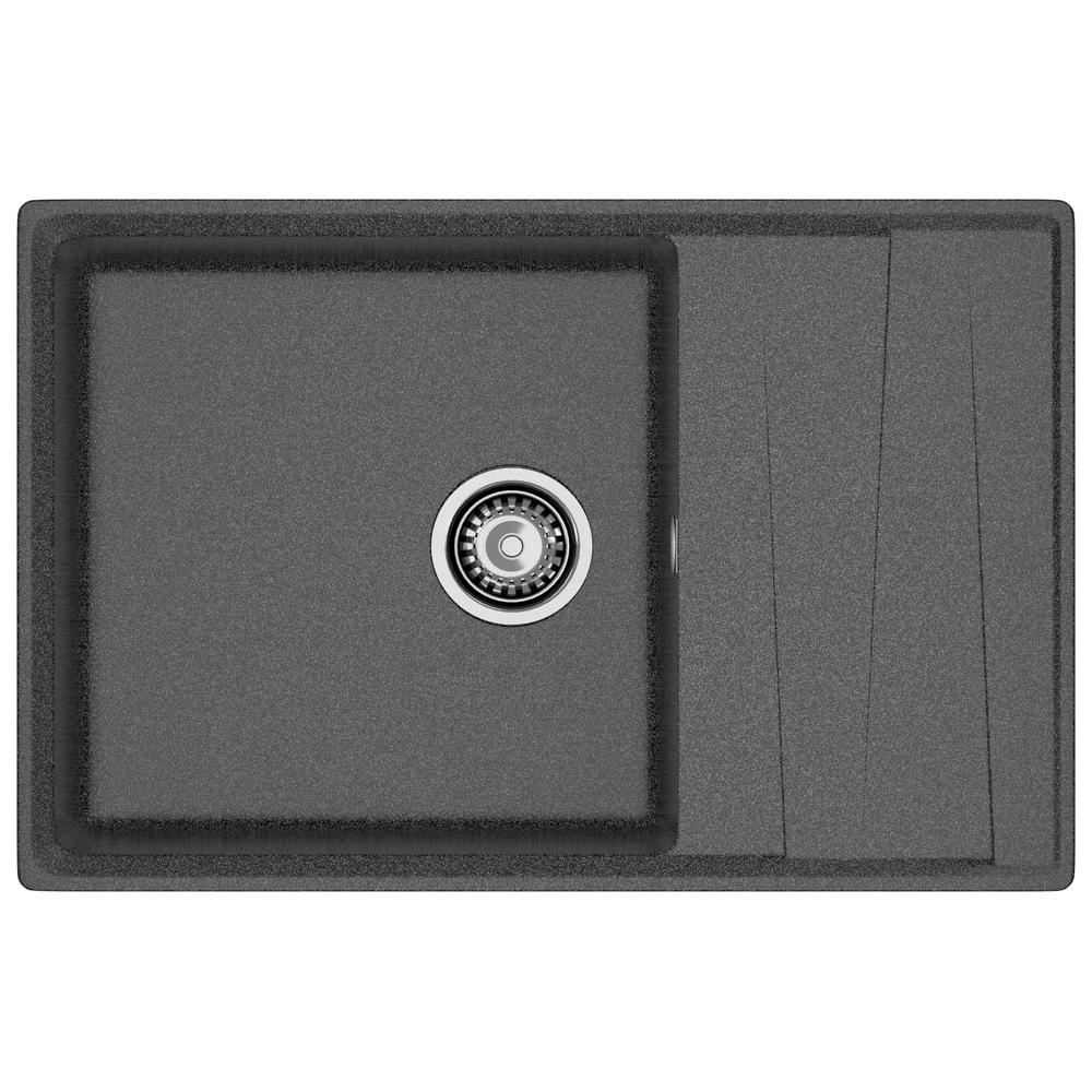 Кухонная мойка GranFest LEVEL 760L, графит арт. 186654