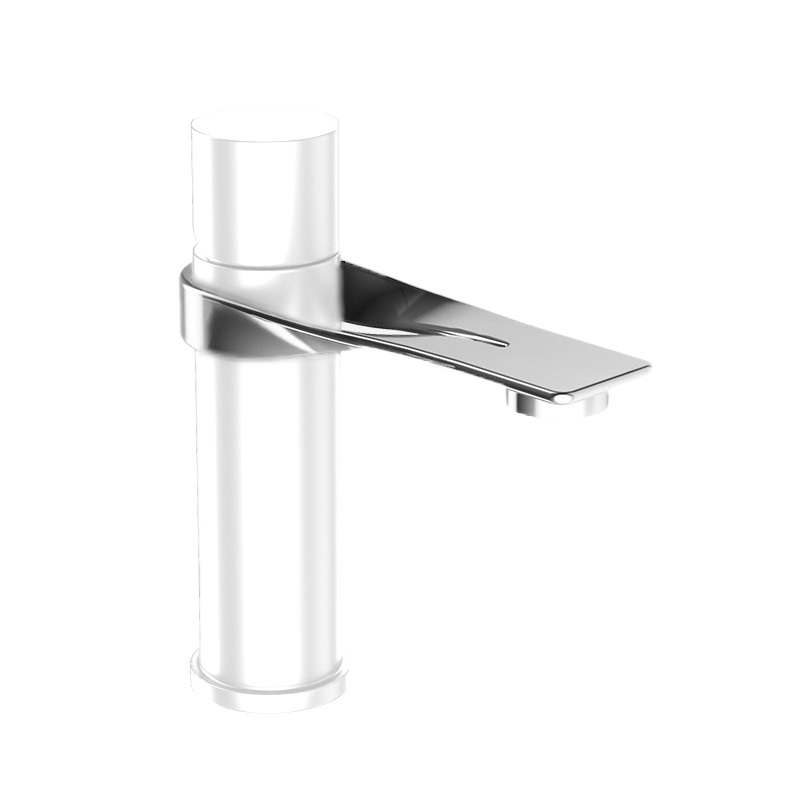 Смеситель для раковины Webert ONE-B NB830102741, белый/сталь арт. 161925
