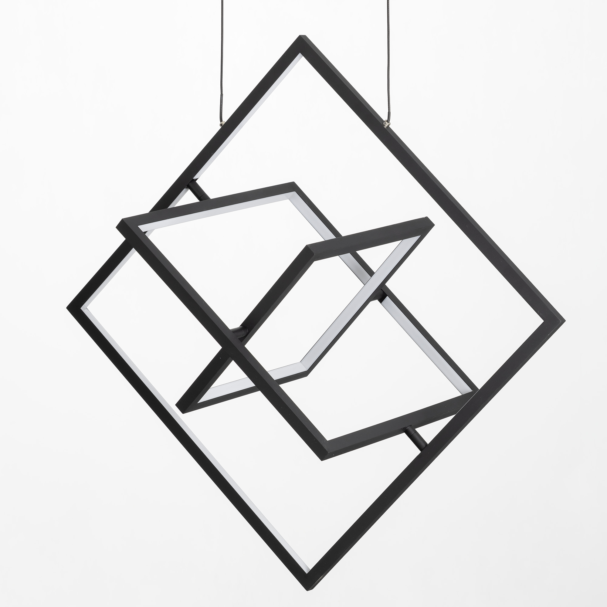 Citilux Cube CL719241 Подвесная светодиодная люстра Чёрная арт. 89146