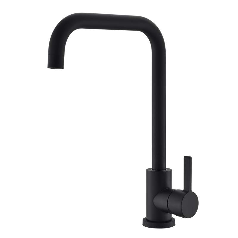 Смеситель для кухни Voda Kitchen K57B, черный арт. 171755