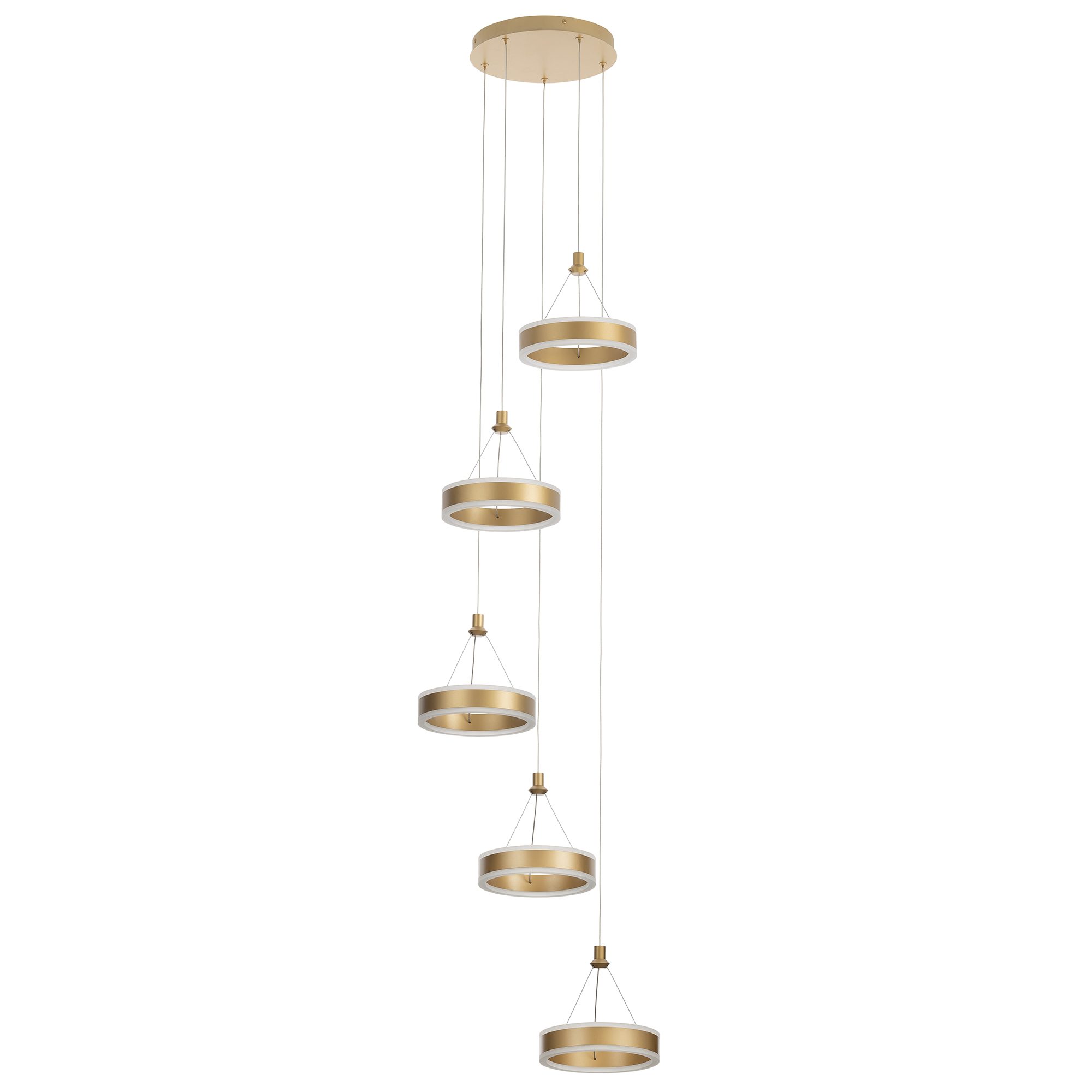 Citilux Дуэт CL719052 LED Подвесной светильник Золото арт. 89153
