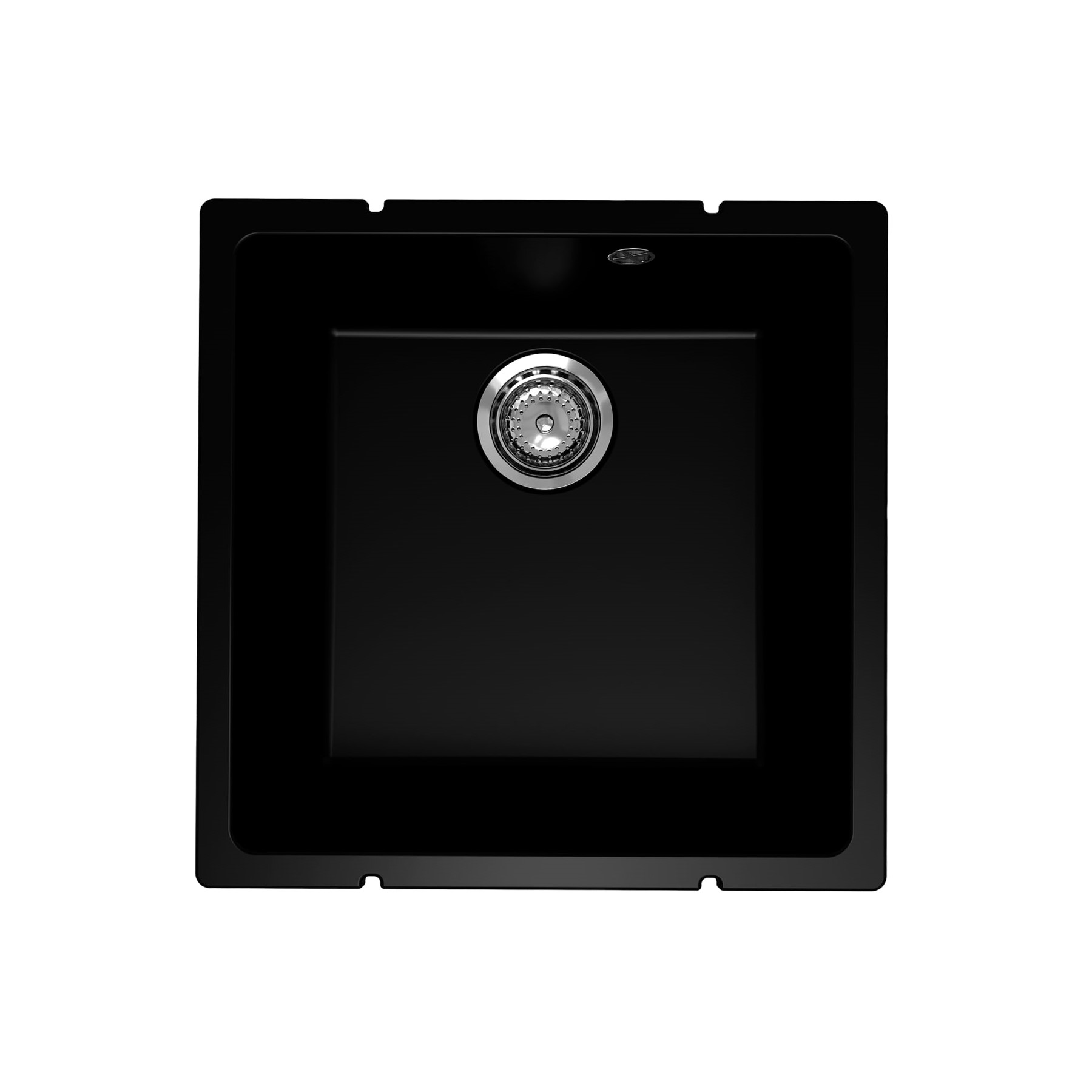 Кухонная мойка Ulgran Quartz Under 400-07, уголь арт. 185241