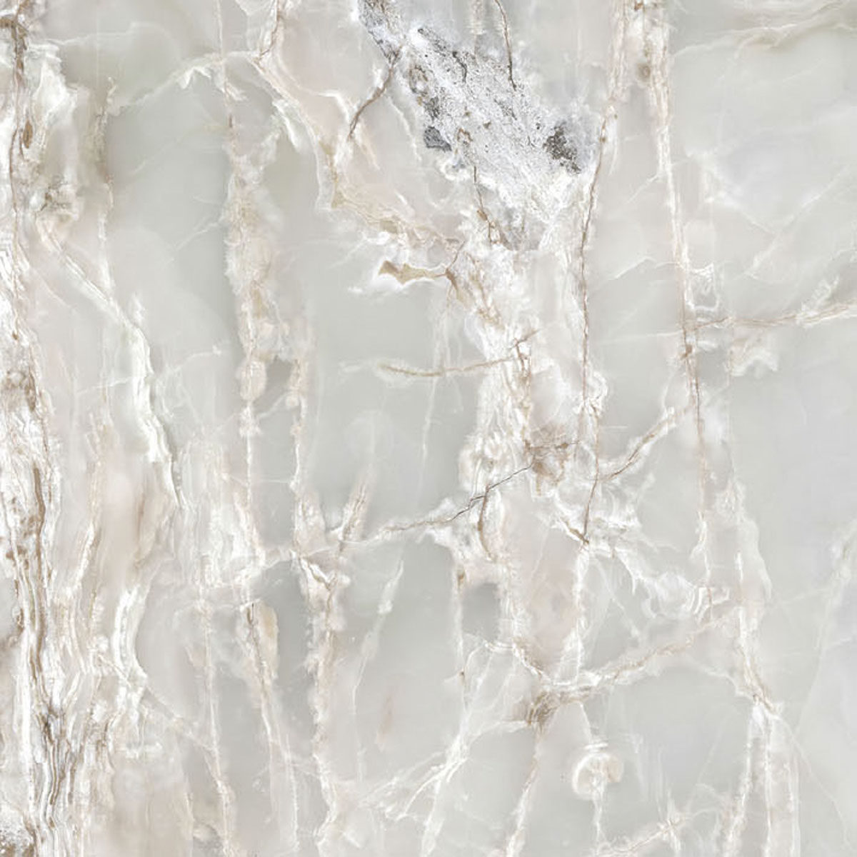 Керамогранит  ONYX&MORE SILVER BLEND GLO 6MM 80x80 RET арт. 84039