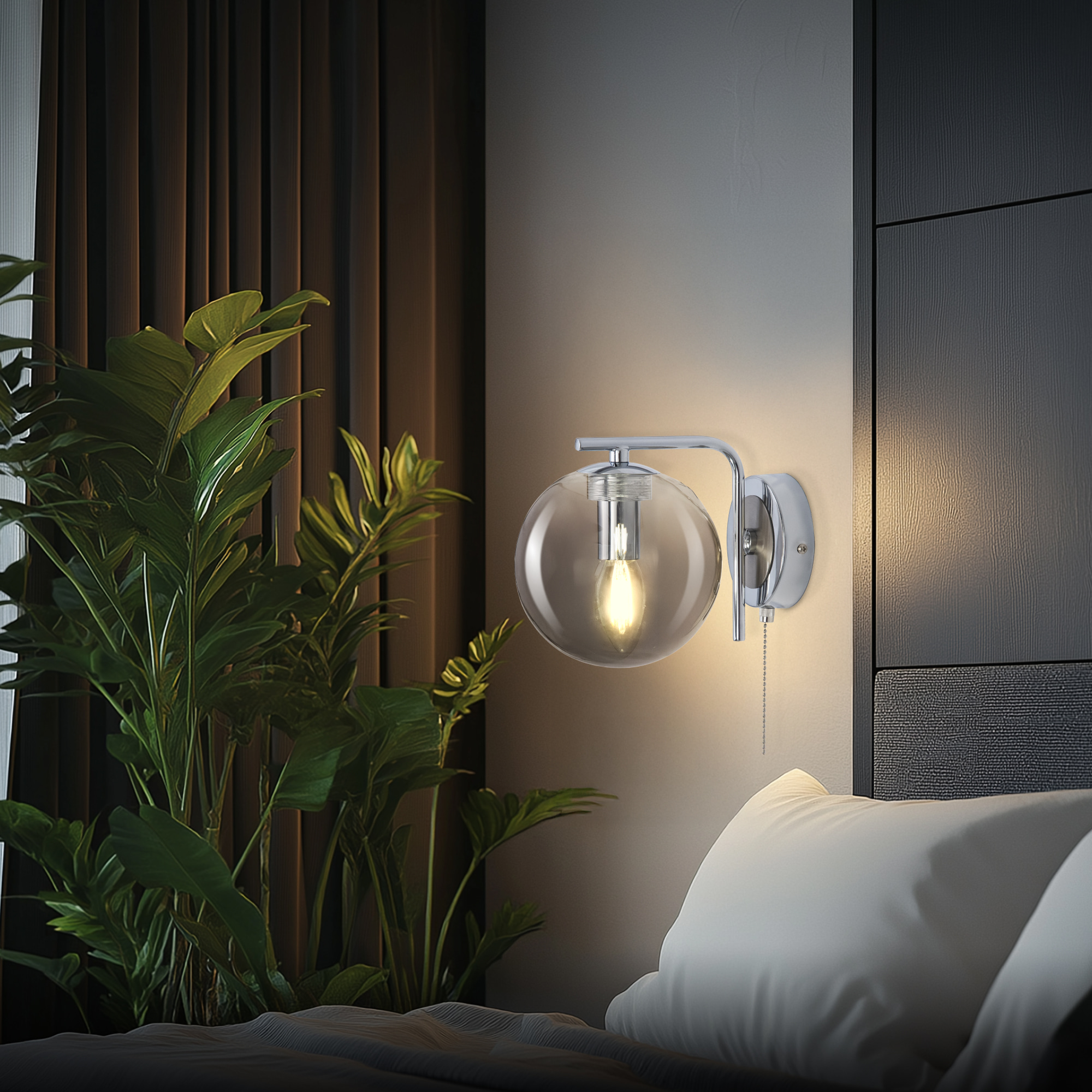 Citilux Томми CL102310 Бра с выключателем Хром арт. 88536