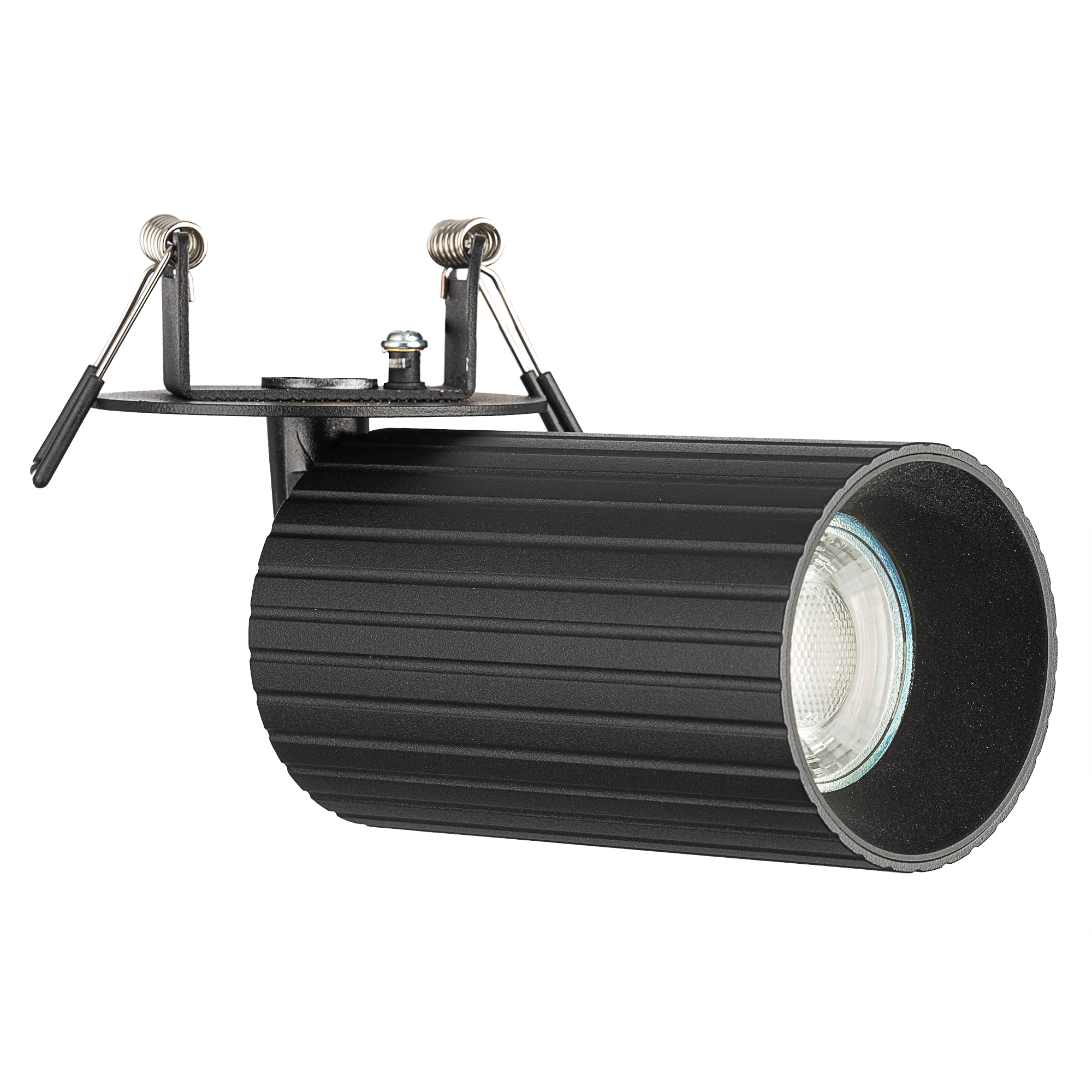 Citilux AXEL CL512D11R Спот поворотный встраиваемый Чёрный Рифлёный арт. 129441