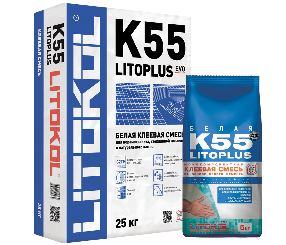 LITOLIGHT K16 серый мешок 15 кг арт. 201282
