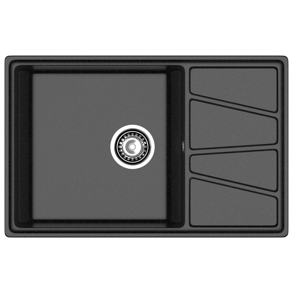 Кухонная мойка GranFest VERTEX 780L, черный арт. 186685