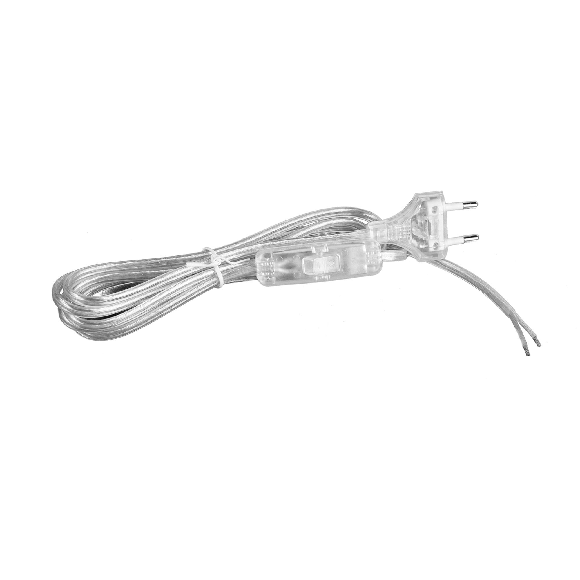 Citilux 6001 шнур сетевой с выключателем прозрачный арт. 88540
