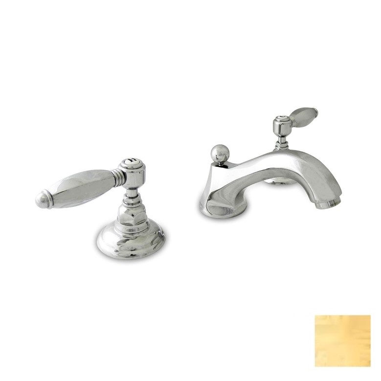 NICOLAZZI EXTRA LUSSO Смеситель двухвентильный для раковины, 3 отв., GOLD BRASS/фурнитура METAL арт. 126818