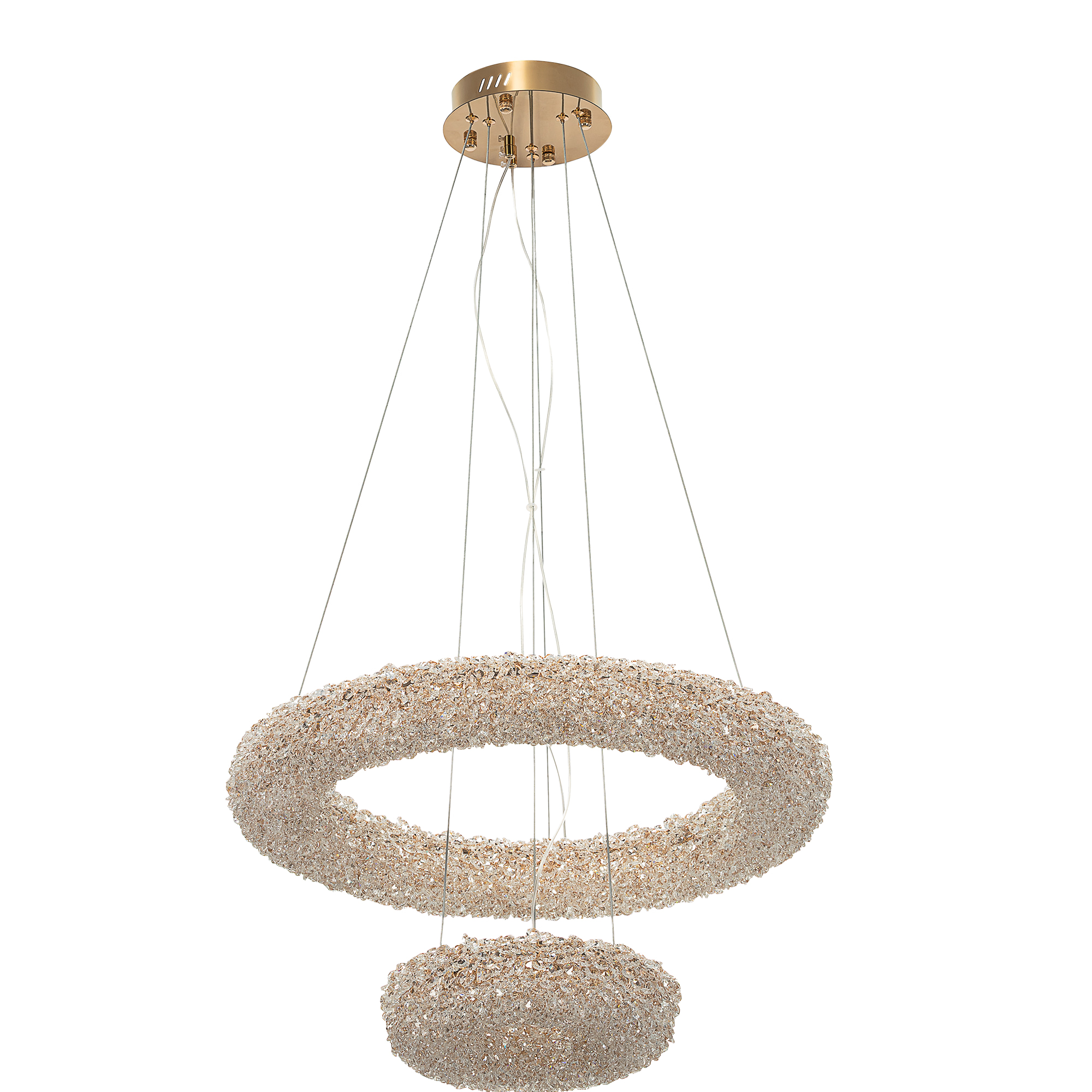 Citilux CLOUDY CL323172 LED Люстра хрустальная подвесная арт. 89699