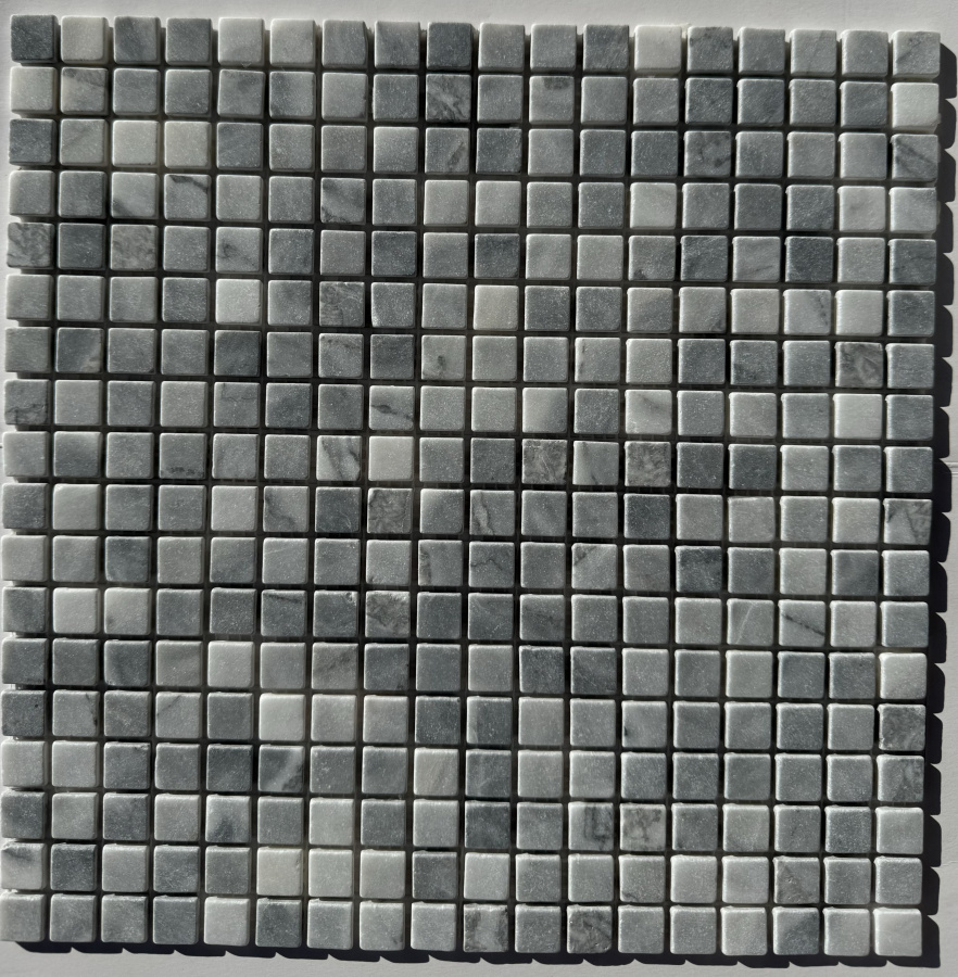 PIX 333 Ice Grey, чип 15х15 мм, сетка 305х305х4 мм, Матовая арт. 73882