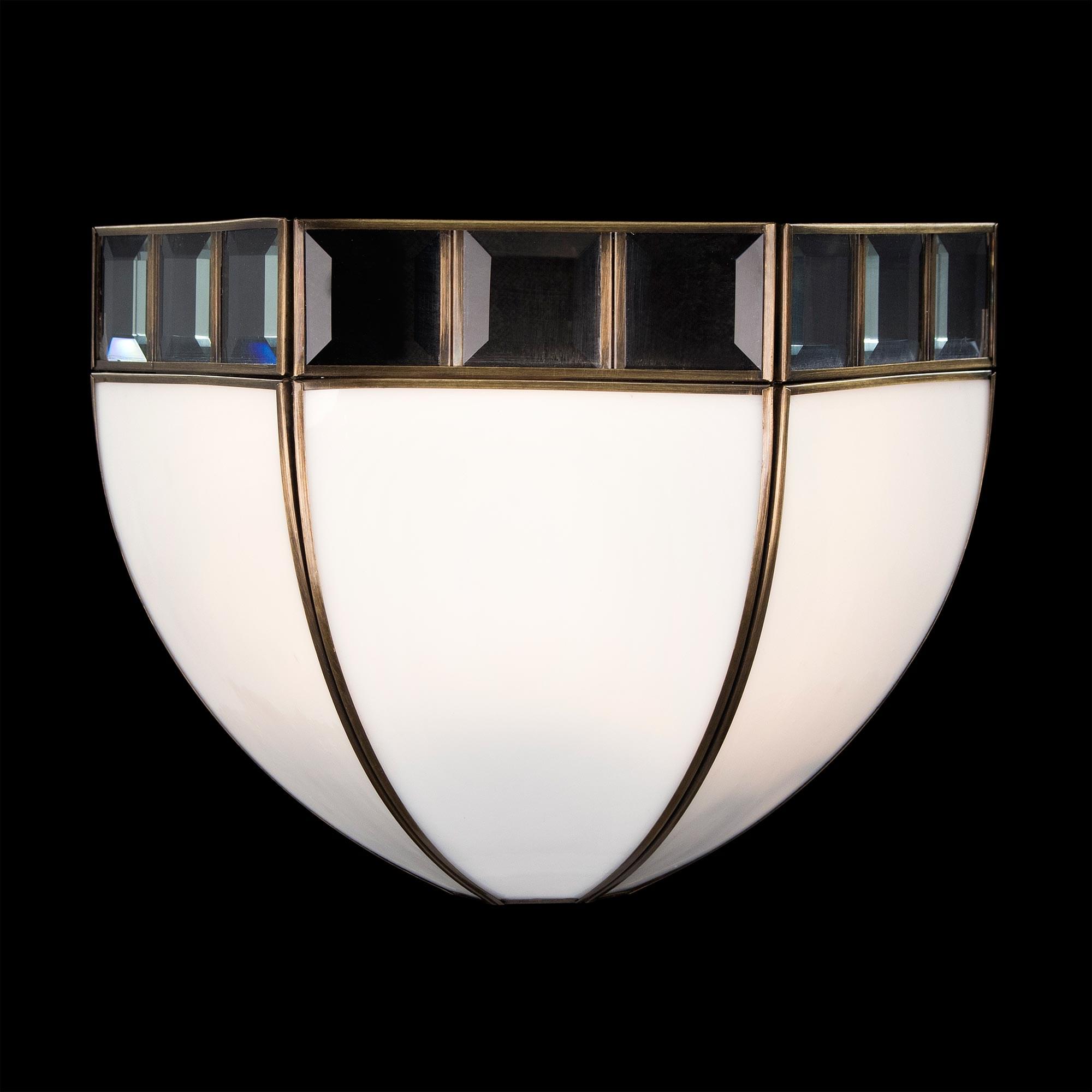 Citilux Шербург-1 CL440312 Бра витражное Бронза арт. 88148