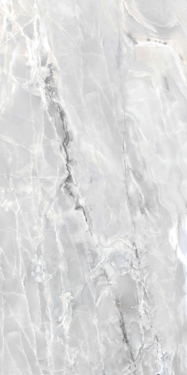 Керамогранит  ONYX&MORE SILVER BLEND GLO 6MM R  60x120 арт. 84050