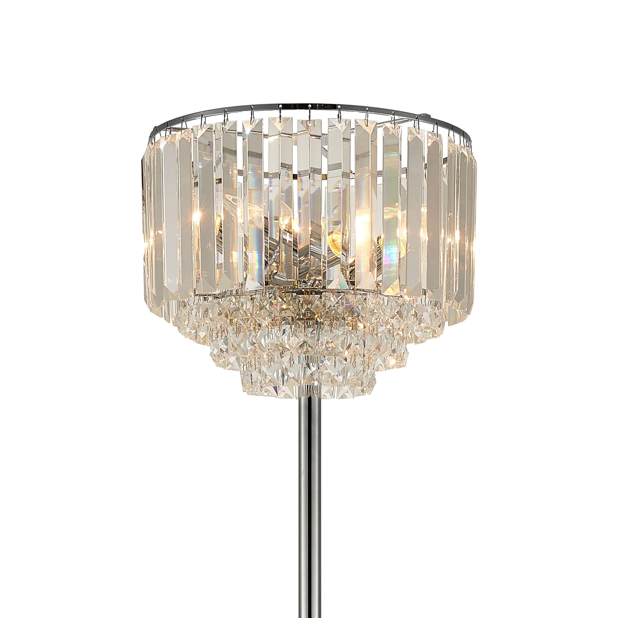 Citilux Синди CL330931 Торшер хрустальный Хром арт. 88175
