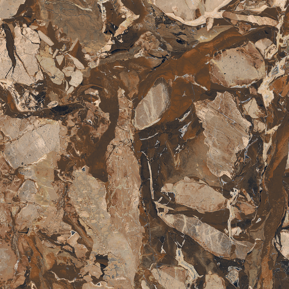 Керамогранит BIJOUX JASPE ROUGE GLO 6MM R	120X120 арт. 83891