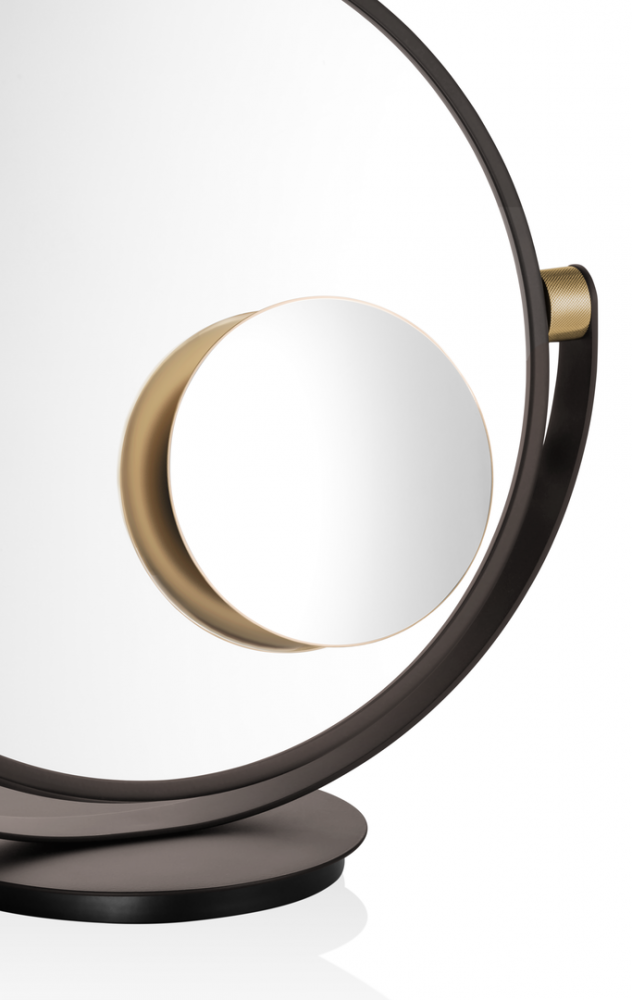 DW CLUB VANITY PLUS Магнитное зеркало для VANITY зеркала, Увеличение 5x, Золото матовое арт. 30319