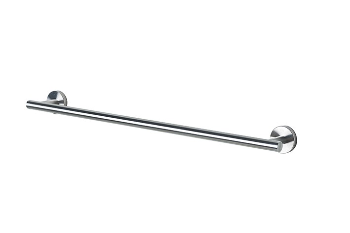 NOKEN ROUND INOX Держатель полотенец штанговый 60 см, браш. нержавеющая сталь арт. 31221