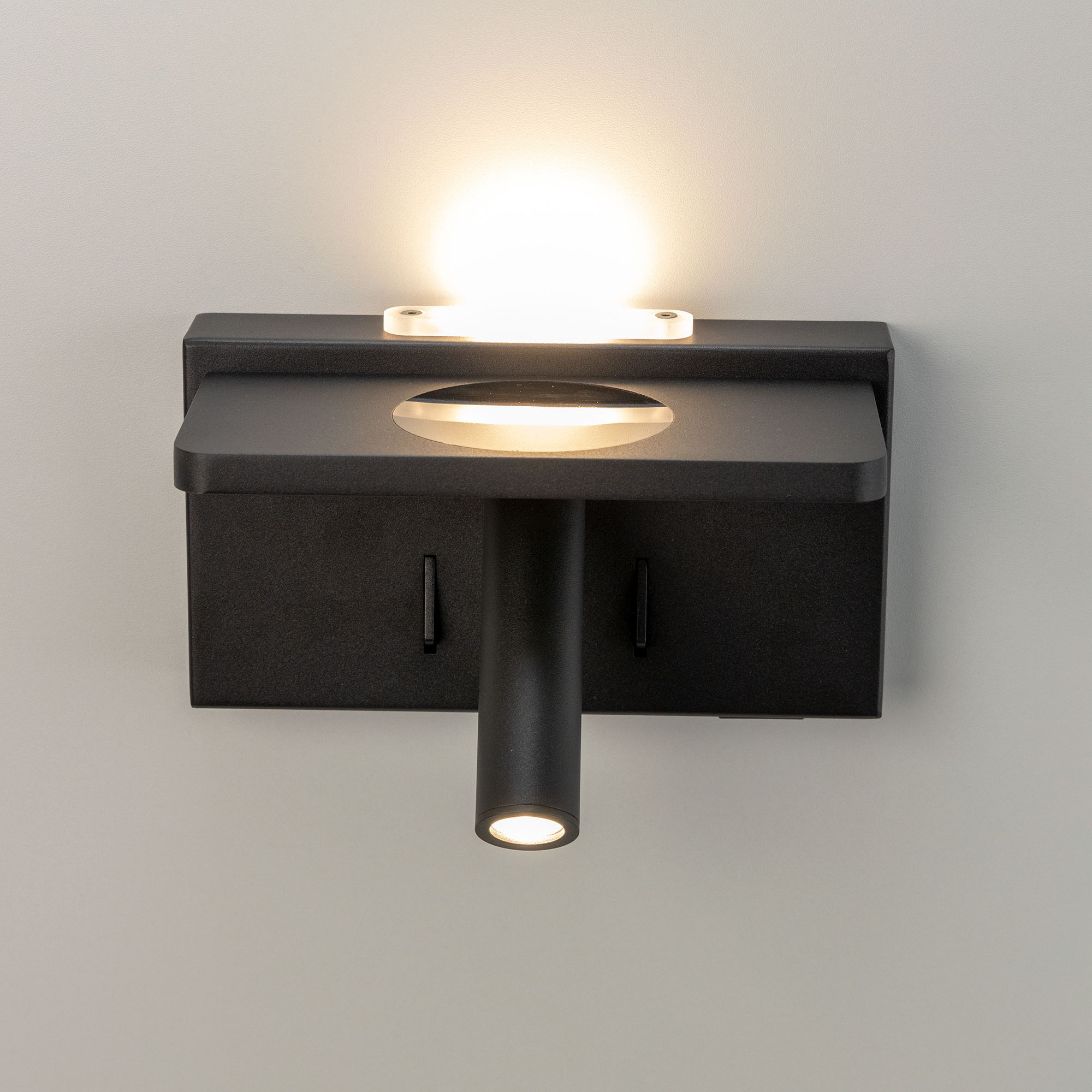 Citilux Декарт CL704371 LED USB QI Светильник поворотный Чёрный арт. 88825