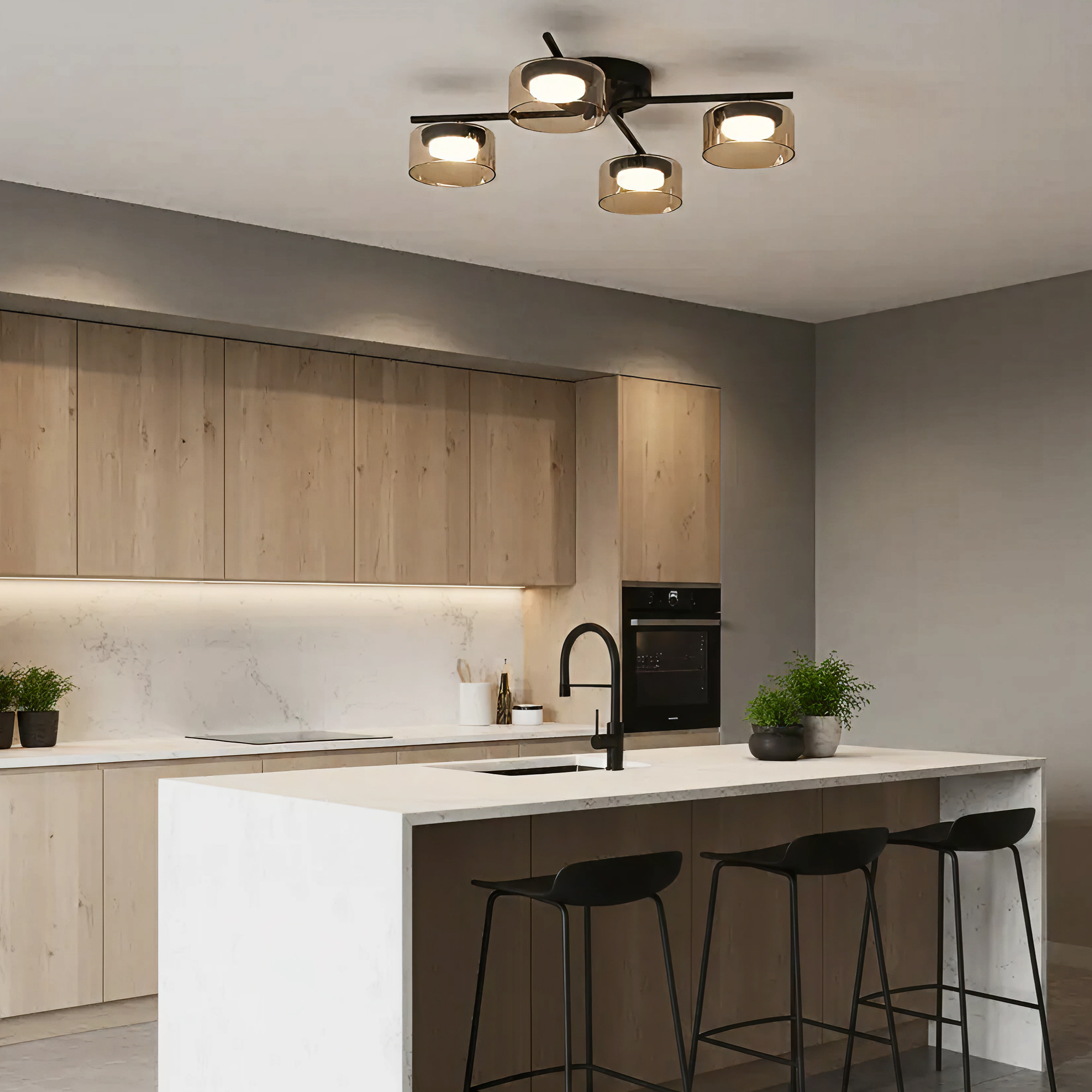 Citilux ESPACE CL243141 Люстра потолочная арт. 89748