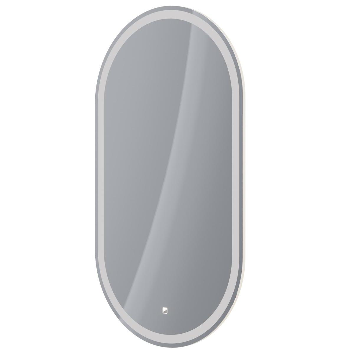 Зеркало Dreja Luno 55x100 см, белый арт. 178742