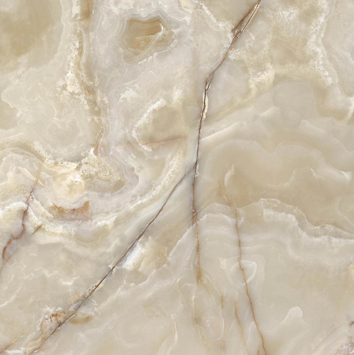 Керамогранит  ONYX&MORE GOLDEN ONYX GLO 6MM R  120x120 арт. 83974