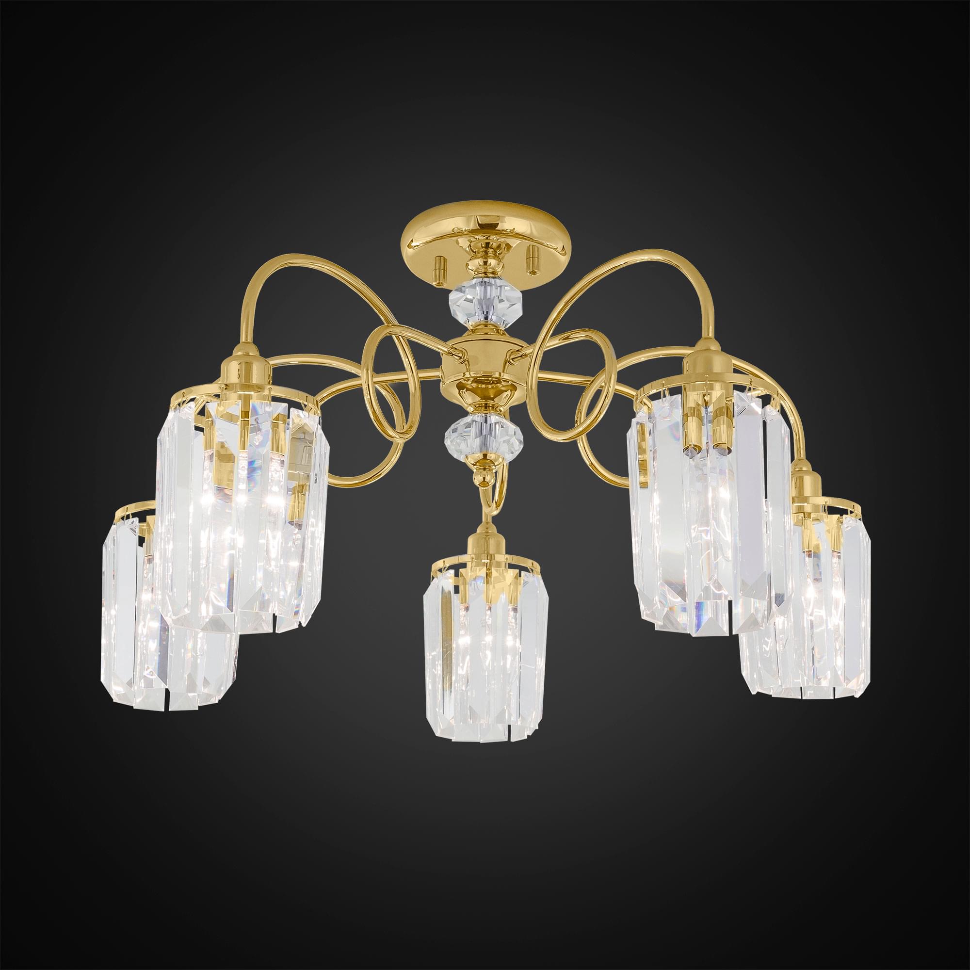Citilux Синди CL330152 Люстра хрустальная Золото арт. 88221