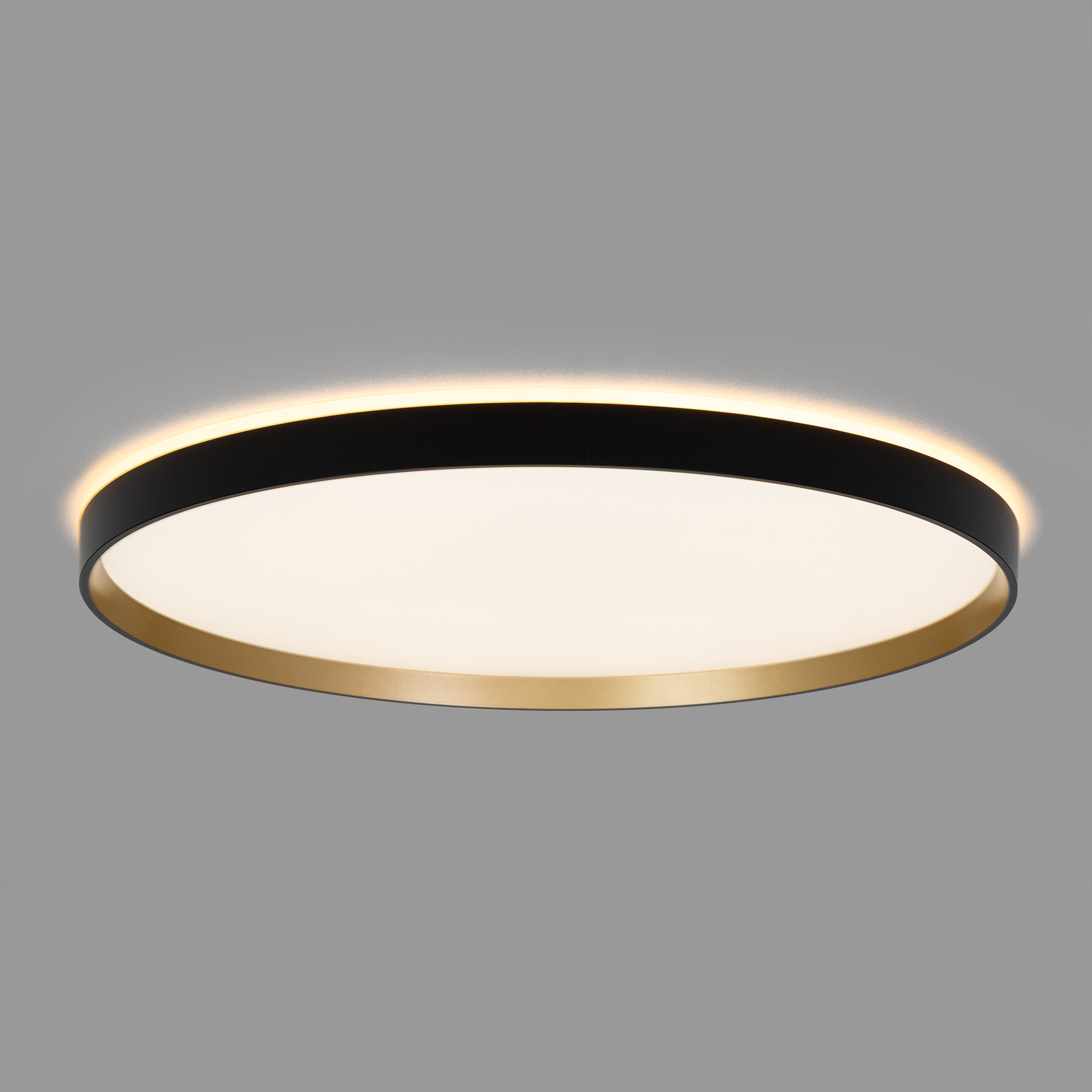 Citilux ETALON CL750501R LED RGB Светильник с пультом Чёрный+Золото арт. 89572