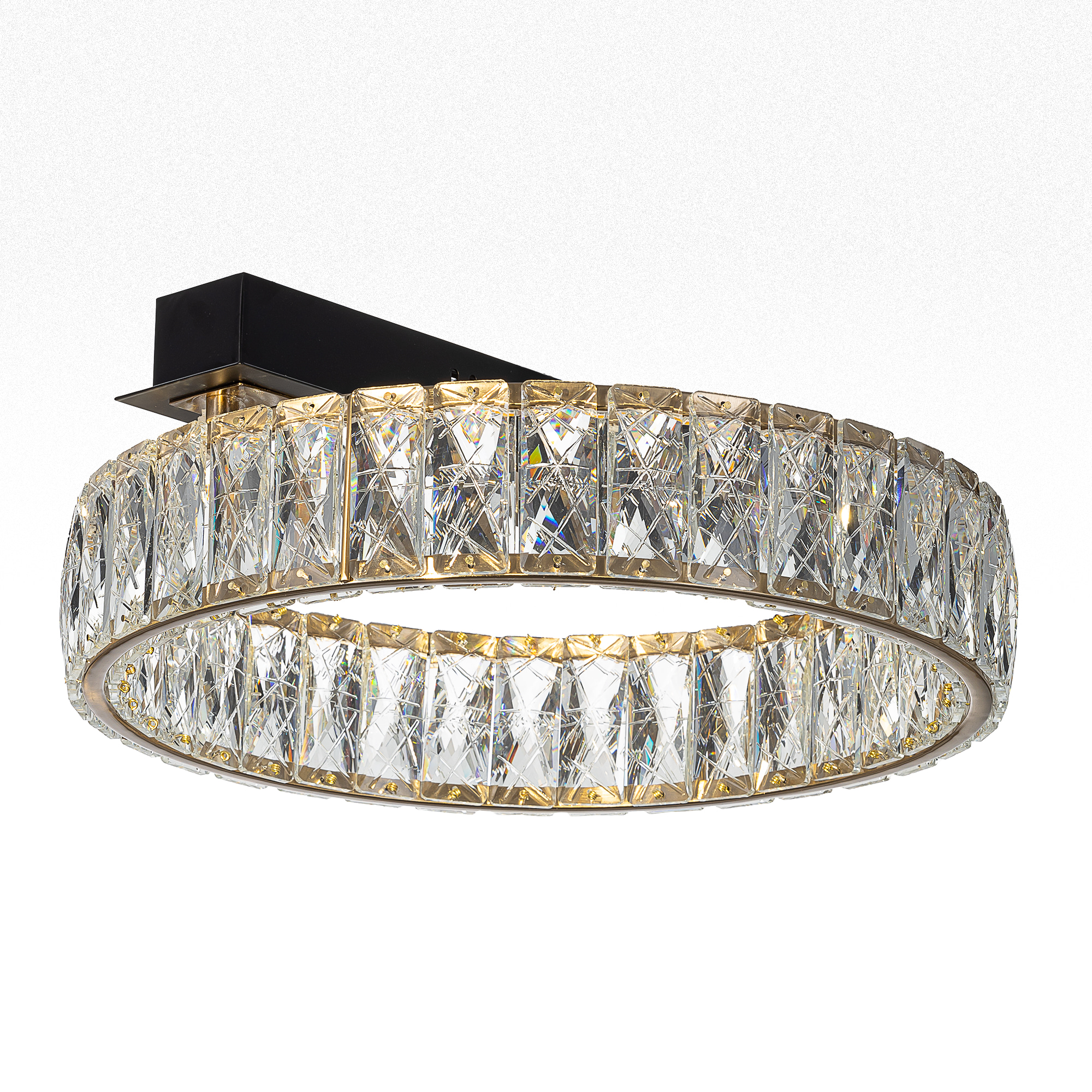 Citilux PALANT CL325142 LED Люстра хрустальная Чёрный+Бронза арт. 89629