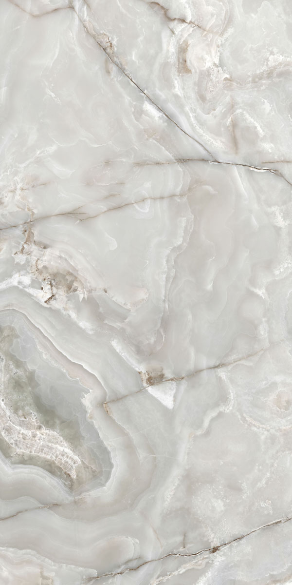 Керамогранит  ONYX&MORE SILVER ONYX GLO 6MM R 160X320 арт. 83989