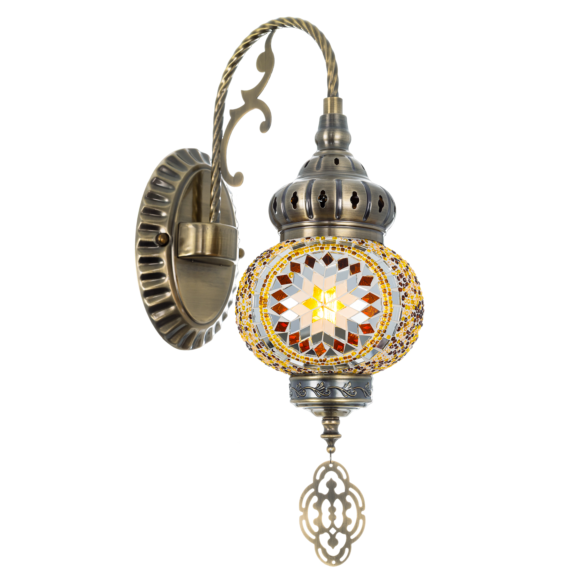 Citilux Каир CL419315 Бра настенное Мозаика Янтарь арт. 89545