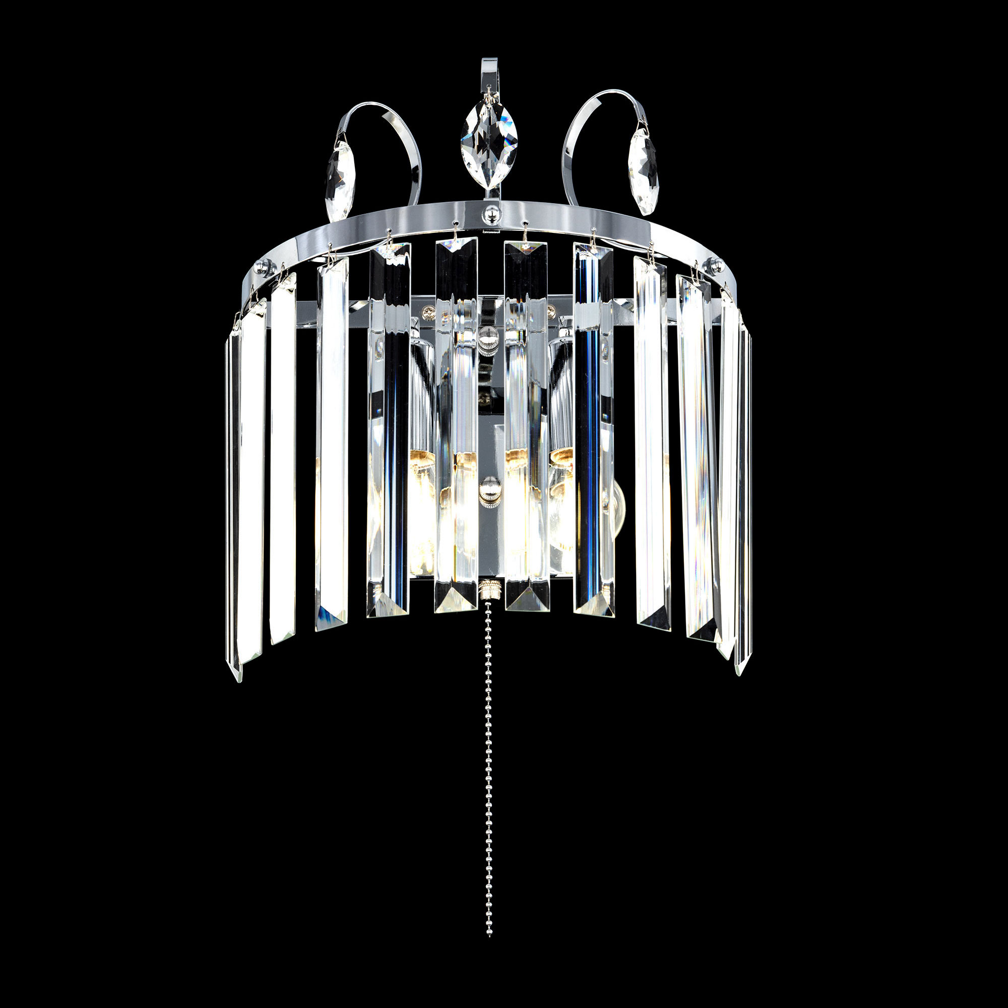 Citilux Инга CL335321 Бра хрустальное с выключателем Хром арт. 88933