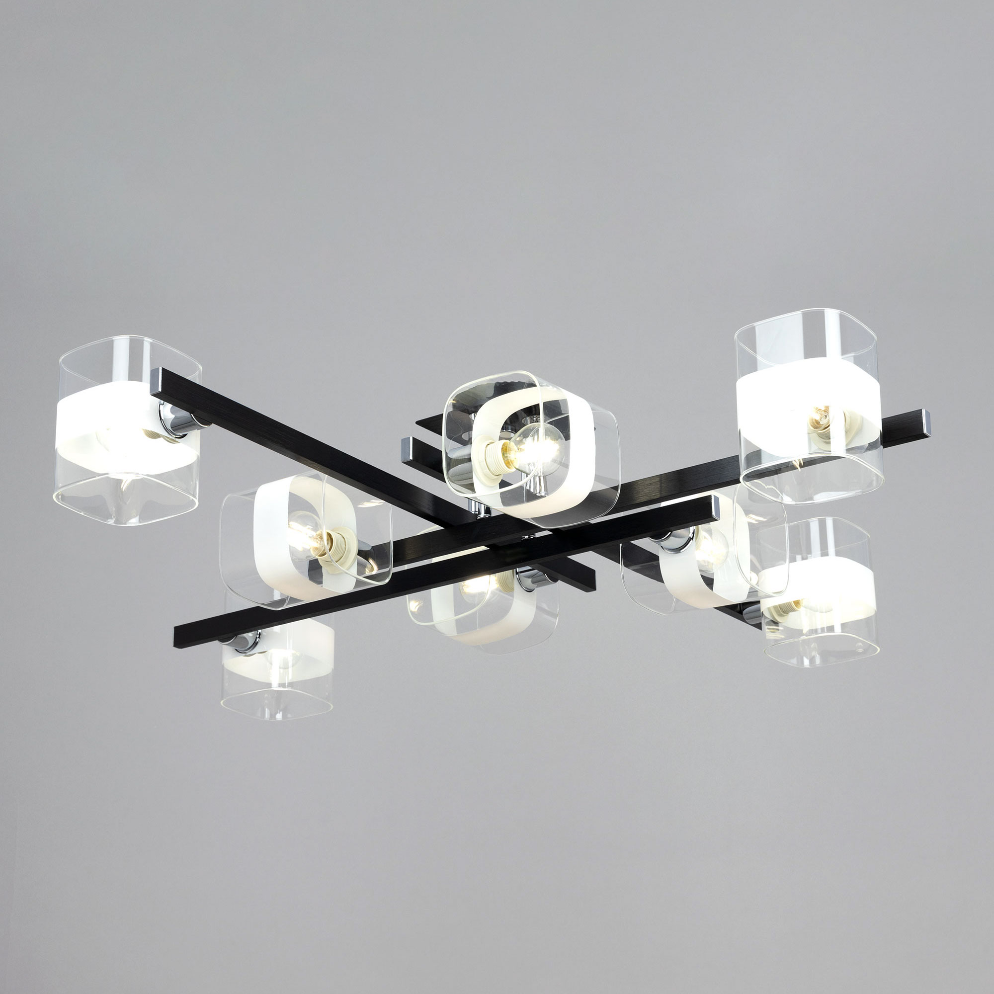 Citilux Вирта CL139282 Люстра потолочная Чёрная арт. 88871