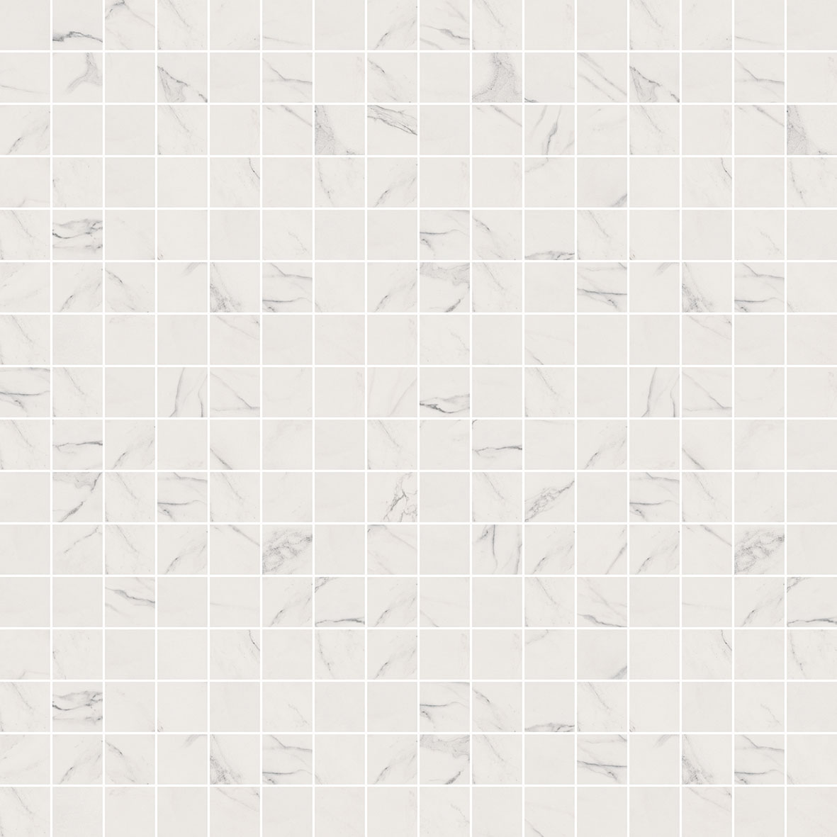 Мозаика SENSI MOS ART STATUARIO WHITE LUX+ 	30X30 арт. 82906