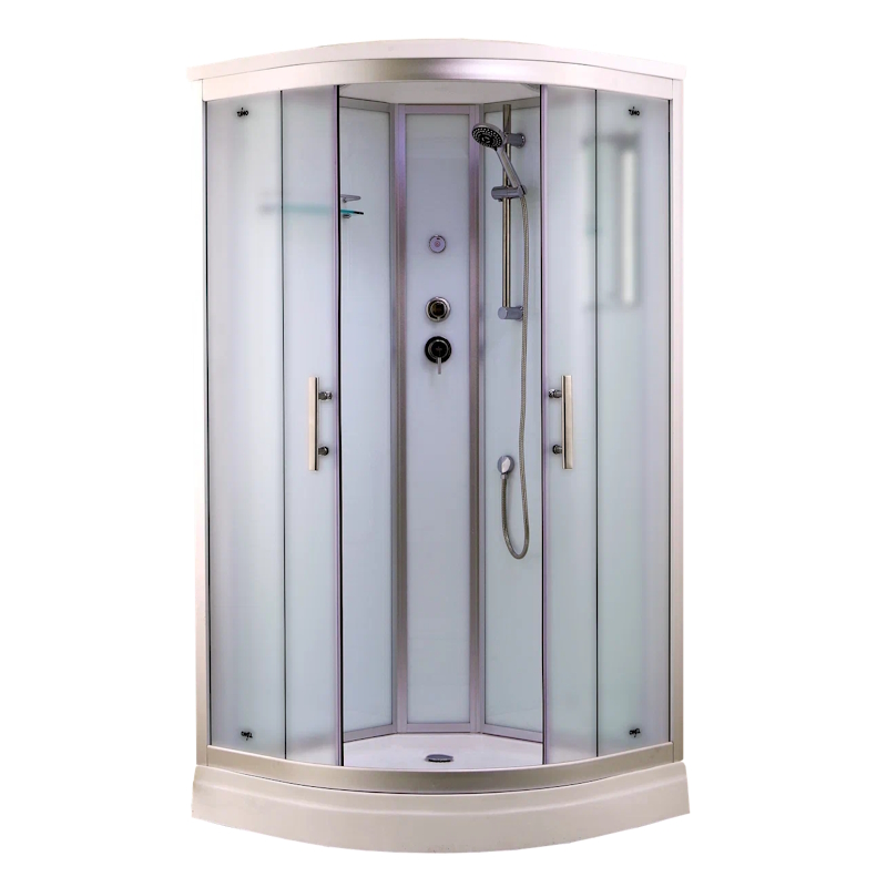 Душевая кабина Timo Standart Silver Fabric T-6601SF, 100x100x220 арт. 174768
