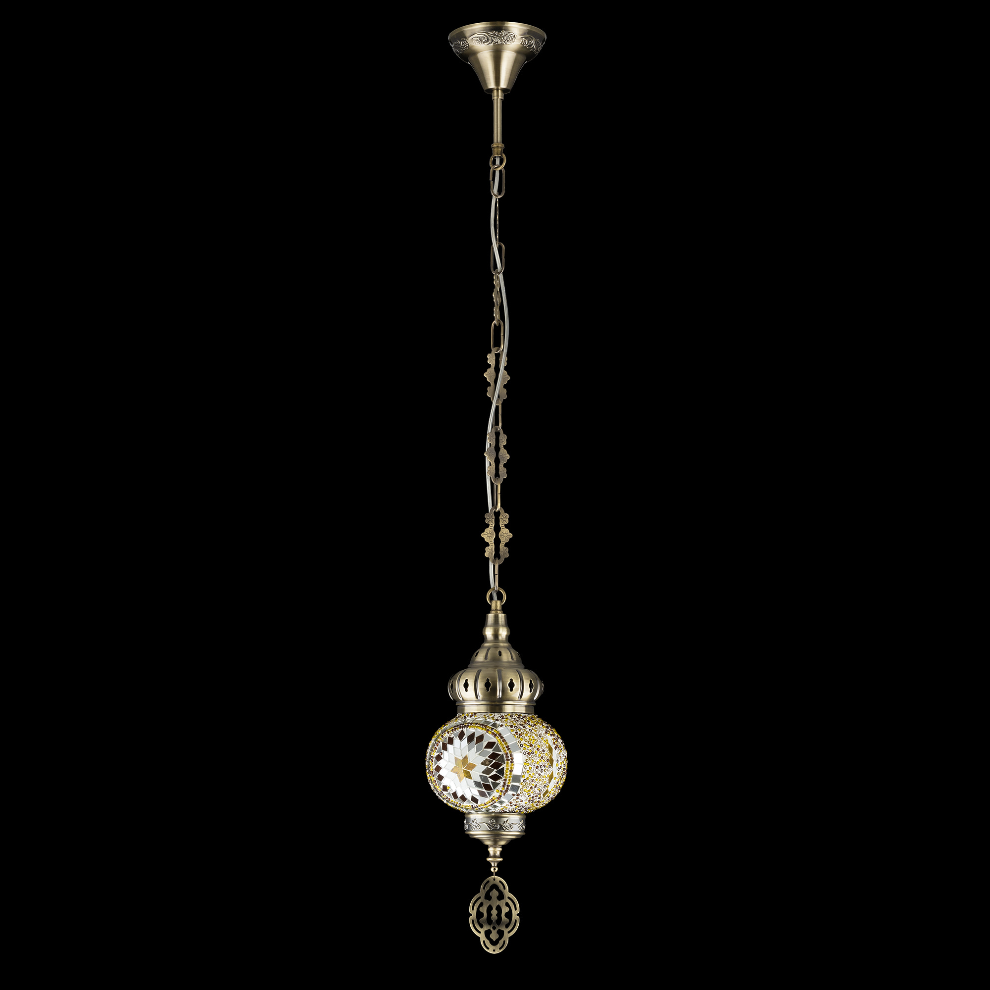 Citilux Каир CL419115 Подвесной светильник Мозаика Янтарь арт. 89508