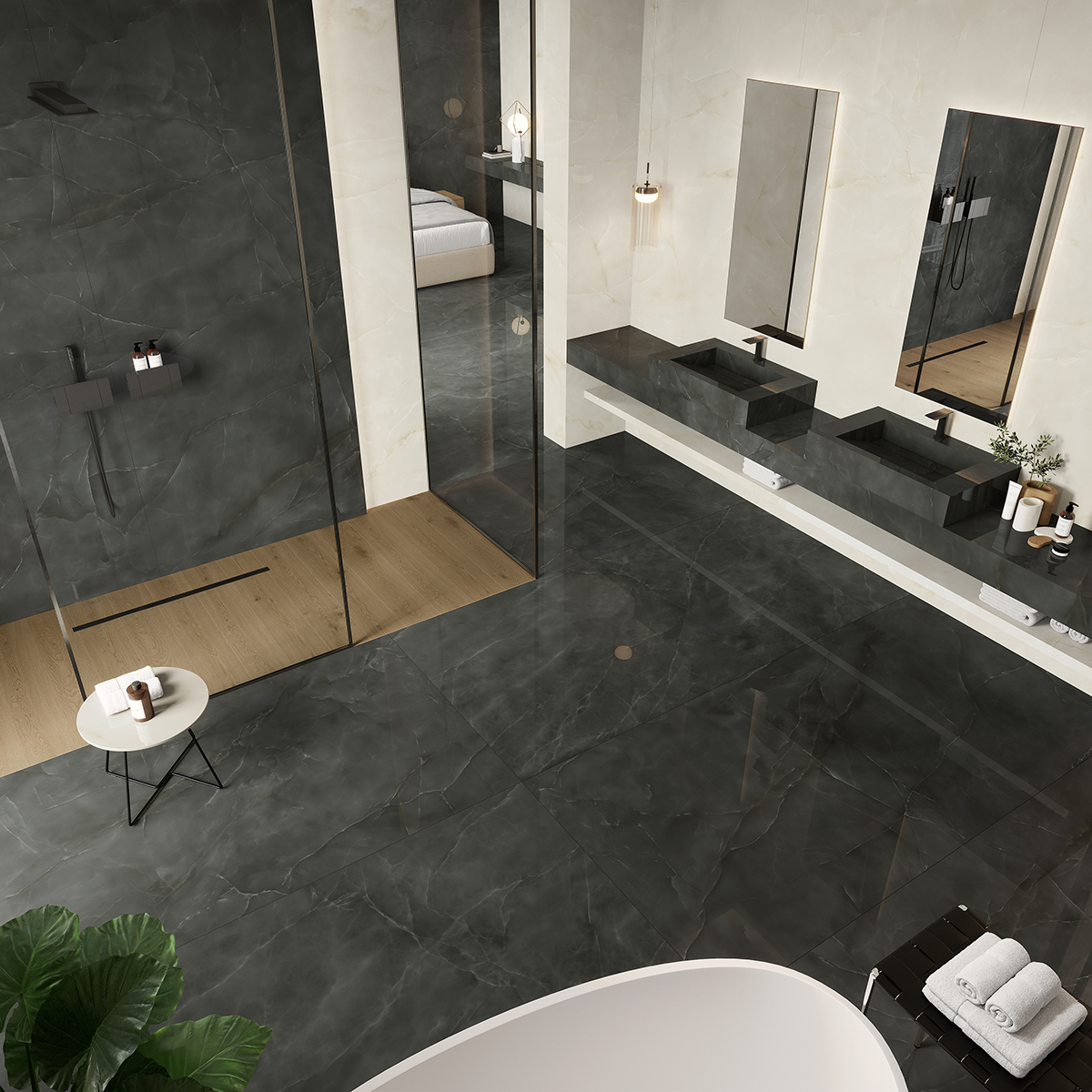 Marvel Onyx Noir 60x120 Lapp. арт. 80015