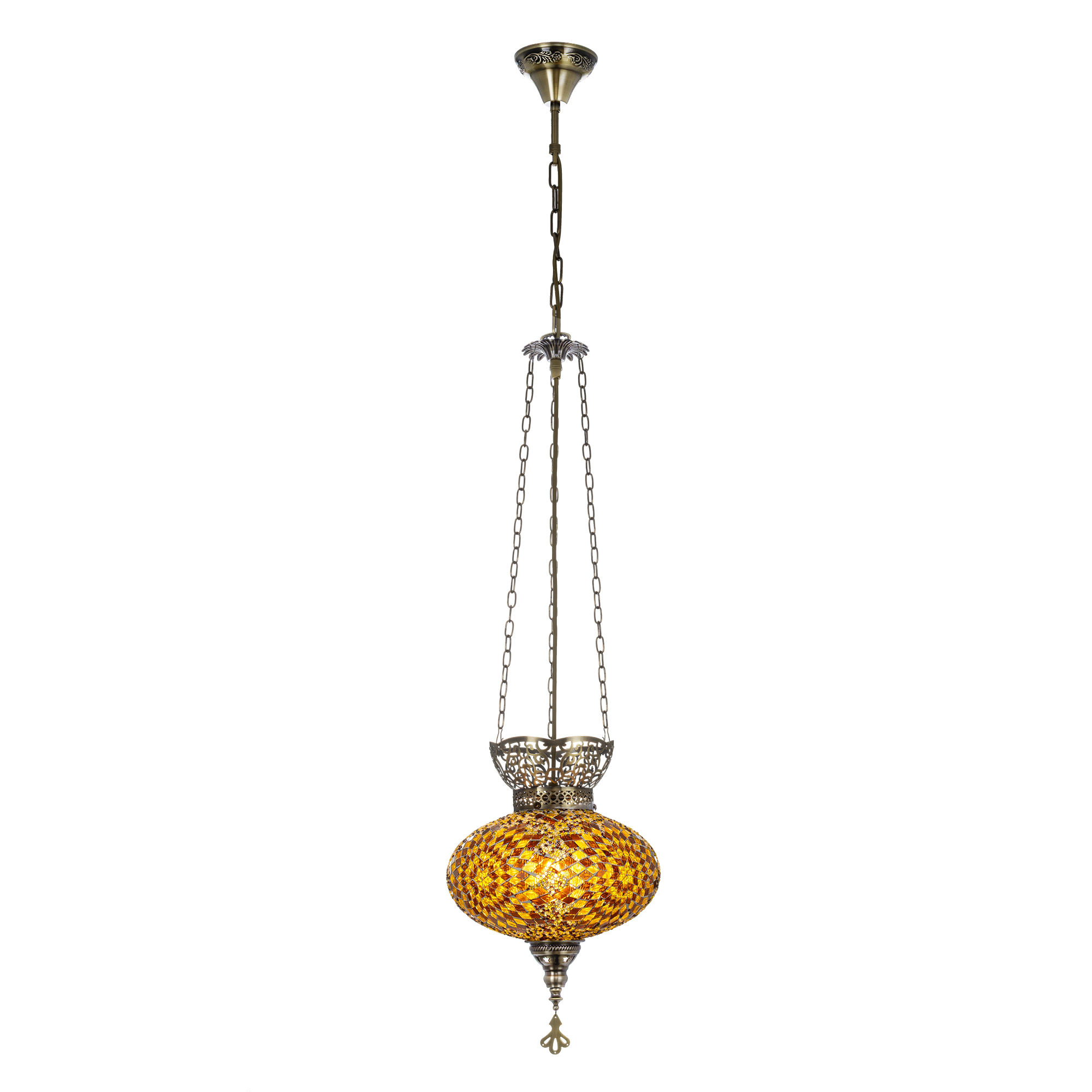 Citilux Каир CL419125 Подвесной светильник Мозаика Янтарь арт. 89547
